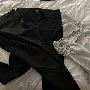 Leggings and sweats